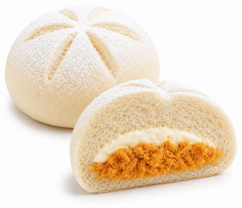 Cheese & Pork Floss illustration