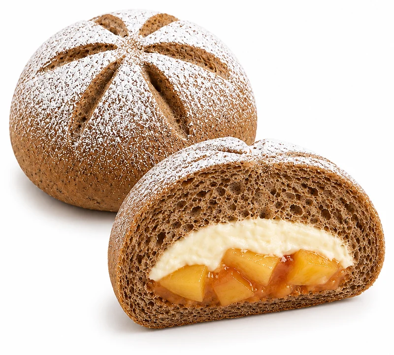 Earl Grey Peach Cheese illustration
