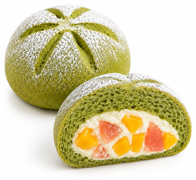 Pandan Mango Grapefruit illustration