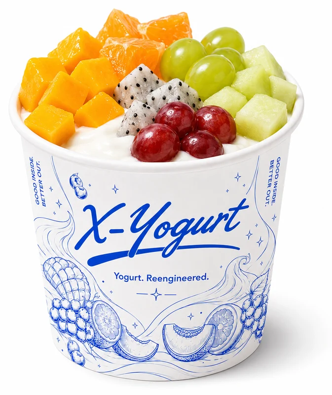 Small DIY Fruit Yogurt Cup illustration