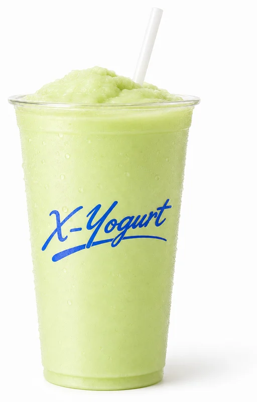 Hami Melon Yogurt Smoothie illustration